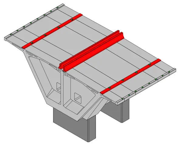Pier 3D model 2